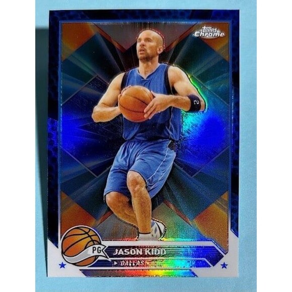 2023-24 Topps Chrome Dallas Lot -Kidd, Dirk, Kyrie ,Gafford & Prosper RC - Picture 4 of 4